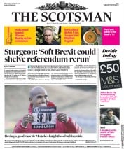 The Scotsman () Newspaper Front Page for 7 January 2017