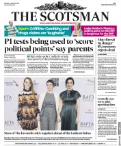 The Scotsman () Newspaper Front Page for 7 January 2019