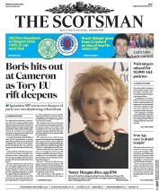 The Scotsman () Newspaper Front Page for 7 March 2016