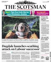 The Scotsman () Newspaper Front Page for 7 March 2019