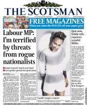 The Scotsman () Newspaper Front Page for 7 April 2014