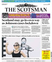 The Scotsman () Newspaper Front Page for 7 May 2020