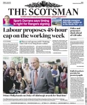 The Scotsman () Newspaper Front Page for 7 July 2017