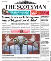 The Scotsman () Newspaper Front Page for 7 August 2020