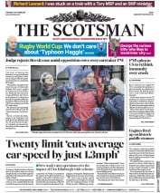The Scotsman () Newspaper Front Page for 8 October 2019