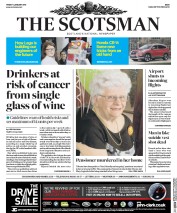 The Scotsman () Newspaper Front Page for 8 January 2016