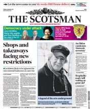 The Scotsman () Newspaper Front Page for 8 January 2021