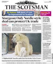The Scotsman () Newspaper Front Page for 8 March 2018