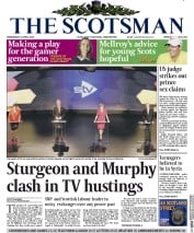 The Scotsman () Newspaper Front Page for 8 April 2015