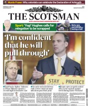The Scotsman () Newspaper Front Page for 8 April 2020