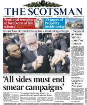 The Scotsman () Newspaper Front Page for 8 May 2014