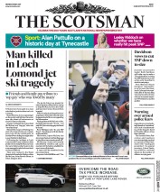 The Scotsman () Newspaper Front Page for 8 May 2017