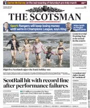 The Scotsman () Newspaper Front Page for 8 May 2018