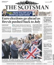 The Scotsman () Newspaper Front Page for 8 May 2019