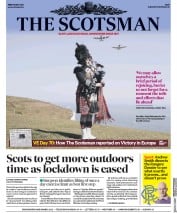 The Scotsman () Newspaper Front Page for 8 May 2020