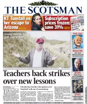 The Scotsman () Newspaper Front Page for 8 June 2013