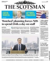 The Scotsman () Newspaper Front Page for 8 June 2016