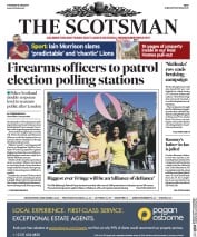 The Scotsman () Newspaper Front Page for 8 June 2017