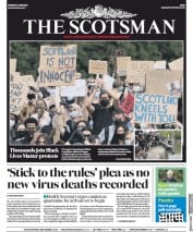 The Scotsman () Newspaper Front Page for 8 June 2020