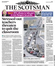 The Scotsman () Newspaper Front Page for 8 September 2017