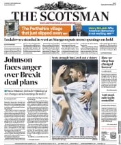 The Scotsman () Newspaper Front Page for 8 September 2020