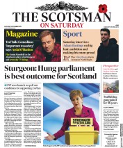 The Scotsman () Newspaper Front Page for 9 November 2019