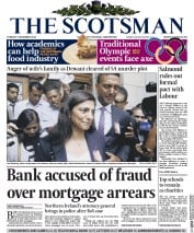 The Scotsman () Newspaper Front Page for 9 December 2014