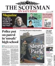 The Scotsman () Newspaper Front Page for 9 December 2017