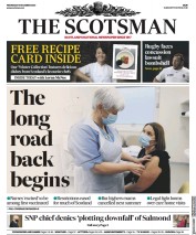 The Scotsman () Newspaper Front Page for 9 December 2020