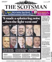 The Scotsman () Newspaper Front Page for 9 April 2019