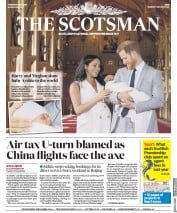 The Scotsman () Newspaper Front Page for 9 May 2019