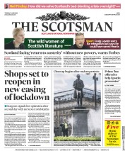 The Scotsman () Newspaper Front Page for 9 June 2020