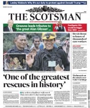 The Scotsman () Newspaper Front Page for 9 July 2018