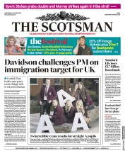 The Scotsman () Newspaper Front Page for 9 August 2017