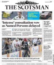 The Scotsman () Newspaper Front Page for 9 September 2016