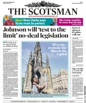 The Scotsman () Newspaper Front Page for 9 September 2019