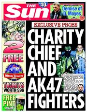 The Sun () Newspaper Front Page for 17 March 2014