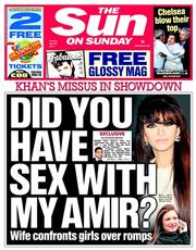 The Sun () Newspaper Front Page for 20 April 2014