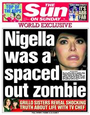 The Sun () Newspaper Front Page for 22 December 2013