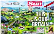 The Sun () Newspaper Front Page for 31 July 2013