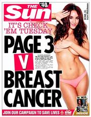 The Sun () Newspaper Front Page for 4 March 2014