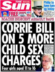 The Sun () Newspaper Front Page for 7 June 2013