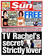The Sun () Newspaper Front Page for 7 September 2014