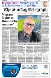 The Sunday Telegraph () Newspaper Front Page for 19 March 2023