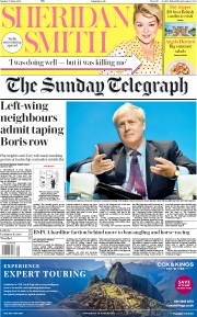 The Sunday Telegraph () Newspaper Front Page for 23 June 2019
