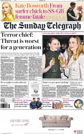 The Sunday Telegraph () Newspaper Front Page for 26 February 2017