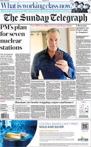 The Sunday Telegraph () Newspaper Front Page for 3 April 2022