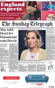 The Sunday Telegraph () Newspaper Front Page for 4 February 2018