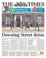 The Times () Newspaper Front Page for 16 July 2014