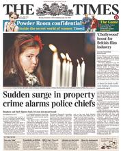 The Times () Newspaper Front Page for 2 December 2013